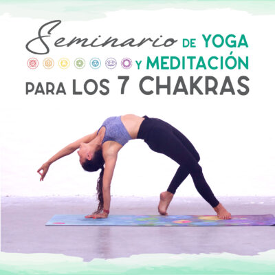 SEMINARIO DE YOGA Y MEDITACIÓN PARA LOS 7 CHAKRAS – Octubre Diciembre 2022
